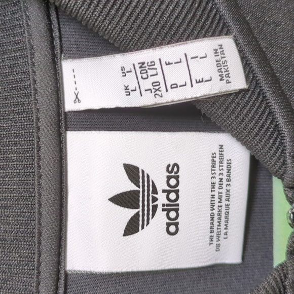 Classic Adidas Three Strip Track Jacket - Picture 3 of 6
